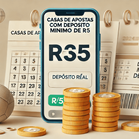 Casas de Apostas Com Depósito Mínimo de R$5 em 2024